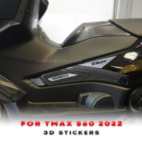 For yamaha tmax 560 2022 boomerang Sticker 3D Tank pad Stickers Oil Gas Protector Cover Decoration