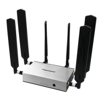 Yeacomm NR800 5G CPE WiFi6 AX1800 Modem SA NSA Globe Version 5G Router with External Antenna