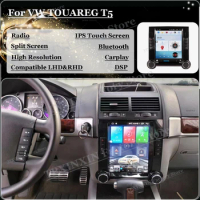 Android 13 Screen Radio Receiver For VW TOUAREG 2003 2004 2005 2006 2007 2008 2009 2010 VW T5 2009 2010 GPS Receiver Head Unit