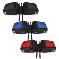 Versatile and Convenient Double Bag for Rack Essential Gear for Cycling Delivery Services and Long distance Riding