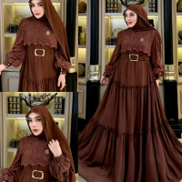 (BISA COD) 100% ORI GAMIS BROKAT DADA BY SHELLASAUKIA