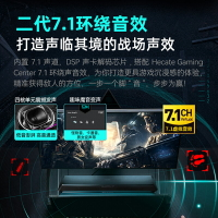 漫步者G1500BAR白色電腦音響臺式家用游戲電競音箱麥克風一體