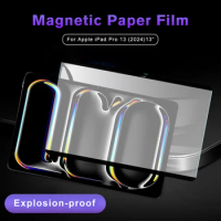Magnetic paper film For Apple iPad Pro 13 13'' 7th generation i pad ipadpro13 pro13 For ipad air 13 air13 2024 Reusable Film