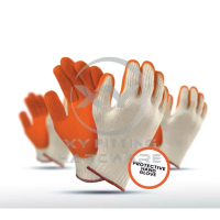 XYFITTING - Latex Coated Glove Cotton Yarn Work Glove Protective Hand Glove safety glass Glove Garde