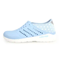 【LOTTO】女波點洞洞鞋-海邊 排水 水陸鞋 懶人鞋 走路鞋 輕便鞋(LT9AWS0366)