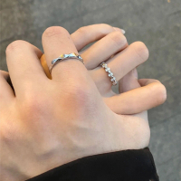 【MoonDy】結婚戒指 情侶戒指 訂婚戒指 對戒 求婚戒指 純銀戒指 鑽石戒指 可調式戒指 男戒指 女戒指