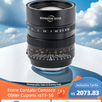 Brightin Star 50mm F0.95 Full Frame Mirrorless Camera Lens for Sony E A7IV A7III Canon RF Nikon Z Fujifiln XF Leica L 50 0.95