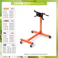 VEVOR Engine Stand 750/1300/1500 lbs Rotating Engine Motor Stand with 360 Degree Adjustable Head Dolly for Vehicle Auto Repair