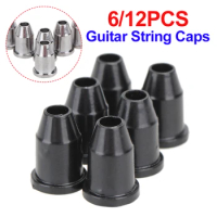 6/12pcs Electric Guitar String Mount Ferrules Professional Guitar Strings Through Body Bushings Replacement Guitars Accessories
