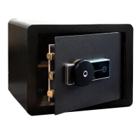 【Fameli】34L 指紋鑰匙鎖保險箱 30x30x40cm(家用保險箱/商用防盜保險箱/金庫/保險櫃)