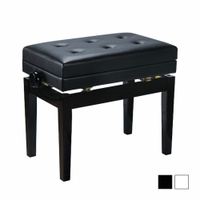 THMC PJ007 豪華升降鋼琴椅 可掀式書箱功能 黑白兩色款