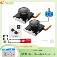 Gulikit NS40 Hall Sensing Joystick for Joy-Con,Superlow Power Anti Drift Durable Replaceable for Nintendo Switch,NS OLED,NS Lite