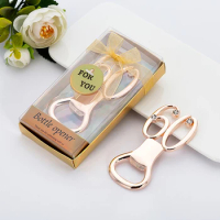 15 18 30 40 50 60 Numbers Bottle Opener with Diamond Beer Wine Wedding and Birthday Anniversary Years Old Party Gift Decoration