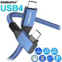 USB4 PD 100W 40Gbps Data Transfer 8K Video Cable for Sony Xperia 5 V IV 10 V IV 1 V IV / Xperia 1 II 1ii 5G 5 III 10 III