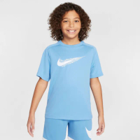 【NIKE 耐吉】短袖上衣 童裝 大童 男童 B NK DF MULTI SS TOP HBR 藍 HF8100-489