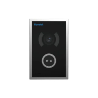 【KINGNET】Hometek HVF-8125RM Mifare 單按鍵彩色影像保全門口機 具電鎖抑制(門禁對講機系列)
