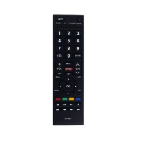 CT-8037 Remote Control Replace for Toshiba Smart HDTV TV 40L3400 40L3400U 50L3400 50L3400U 58L5400 58L5400U 58L5400UC