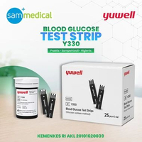 Yuwell Strip Glucose isi 50 Strip / Gluco Strip Yuwell Y330 / Yuwell Blood Glucose Test Strip Y330