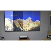 84" 100" 120" 150" Fixed Frame Projection Screen for Ultra Short Throw UST 4K Laser Projector 4 Types Material Available