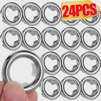 【Sewer floor drain】 24/1Pcs Sink Overflow Ring Wash Basin Trim Drain Covers Replacement Bathroom Kit