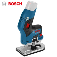 Bosch GKF12V-8 Brushless Rechargeable Trimmer Lithium Electric Woodworking 12V Engraving Slotting Machine Adjustable Cutter