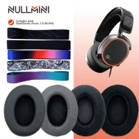NullMini Replacement Thicken Earpads for SteelSeries Arctis 7,9,9X,PRO Earmuff Earphone Leather Velvet Sleeve Headset