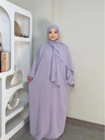 Muslim Jilbab Cute Modesty Dress Jabab Prayer Dress modest Basic Casual Basic Gamis Simple Wanita