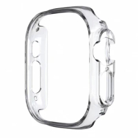 Hollow Frame Bumper Cover For Apple Watch 8 Ultra 49mm Hard PC Protective Case For iWatch Series 8 Cases Transparent Accessorie