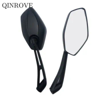Motorcycle Scooter Rear Mirrors ABS 8/10MM Side Mirror Universal For Yamaha FZ6 FZ8 FZ07 FZ09 XSR 700 XMAX 250 300 400 NMAX 155