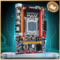X79 Motherboard Set PCI-E 16X LGA 2011 Mainboard 4*SATA3.0 Interface 12*USB Interface Support DDR3*4 for Intel Xeon E5 Processor