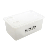 【GOOD LIFE 品好生活】La mia萬用附蓋收納盒（透明）(日本直送 均一價)
