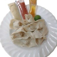 Pangsit Ayam Kuah Pedas Teh Nella Wonton Ayam Kuah Pedas Food - Makanan Pedas