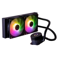 【CoolerMaster】MasterLiquid 240L Core ARGB 黑色 水冷散熱器(240L Core ARGB)
