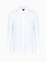 เสื้อเชิ้ตผู้ชาย รุ่น 8NZCBD-ZN10Z-0113-สีขาว