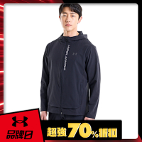 【UNDER ARMOUR】UA 男 OUTRUN THE STORM 連帽外套_1376794-002