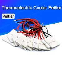 TEC1-12705 Thermoelectric Cooler Peltier TEC1-12706 TEC1-12710 TEC1-12715 40*40MM 12V Peltier Elemente Module 12704 9 12 15
