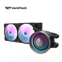 【darkFlash】大飛 Nebula DN240 ARGB 一體式 水冷 CPU 散熱器(圖騰鏡面冷頭)