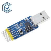 USB CP2102 sang TTL RS232 USB TTL sang RS485 Mô-đun chuyển đổi lẫn nhau, 6 trong 1, Hàng mới về