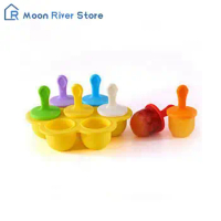 Popsicle Mold Multifunction Durable Colorful Trend Non-toxic Innovation Popsicle Multifunctional Baby Food Mold Summer Reusable