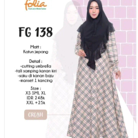 gamis folia  FG. 138 BY FOLIA DISKON 30%