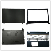 Laptop Keyboard LCD Top Back Cover Upper Case Shell Bottom Case For ACER For TravelMate 2410 Black