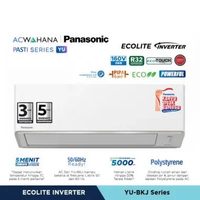 Panasonic AC Ecolite Inverter YU Series 1/2 PK - CS/CU-YU5BKJ | YU5 BKJ
