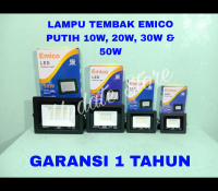 Lampu Tembak LED Emico Putih 10W, 20W, 30W, dan 50W