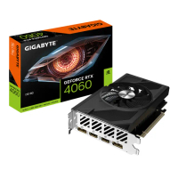 【GIGABYTE 技嘉】GeForce RTX 4060 D6 8G顯示卡(GV-N4060D6-8GD)