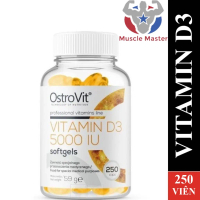 [HCM]Thực Phẩm Bổ Sung Ostrovit Vitamin D3 5000IU 250 Viên