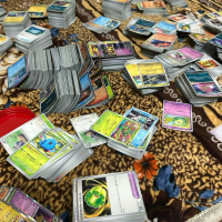50 lá thẻ bài pokemon chính hãng common chất lượng đẹp
