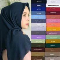paket usaha Bella Square Laser cut hijab segiempat 100rb dapat 8pcs kerudung High Muslim Polycotton
