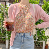 PM FASHION | COD Yume Floral Bloom Korean Blouse - Baju OOTD Cewek Atasan Wanita