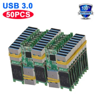 Wholesale Chip USB 3.0 Flash Memory 4GB 8GB 16GB 32GB 64GB 128G USB U Disk Semi-finished PCB Plate Pendrive Free Delivery