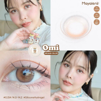 🔥คอนแทคเลนส์ ขนาดมินิ ❤️Omi (Mayalens Premium) Silicone Hydrogel ค่าอมน้ำ 60%